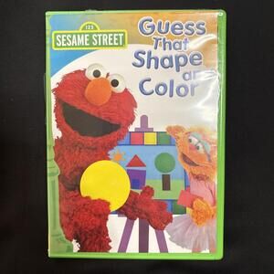 Sesame Street - Guess That Shape and Color (DVD, 2006)